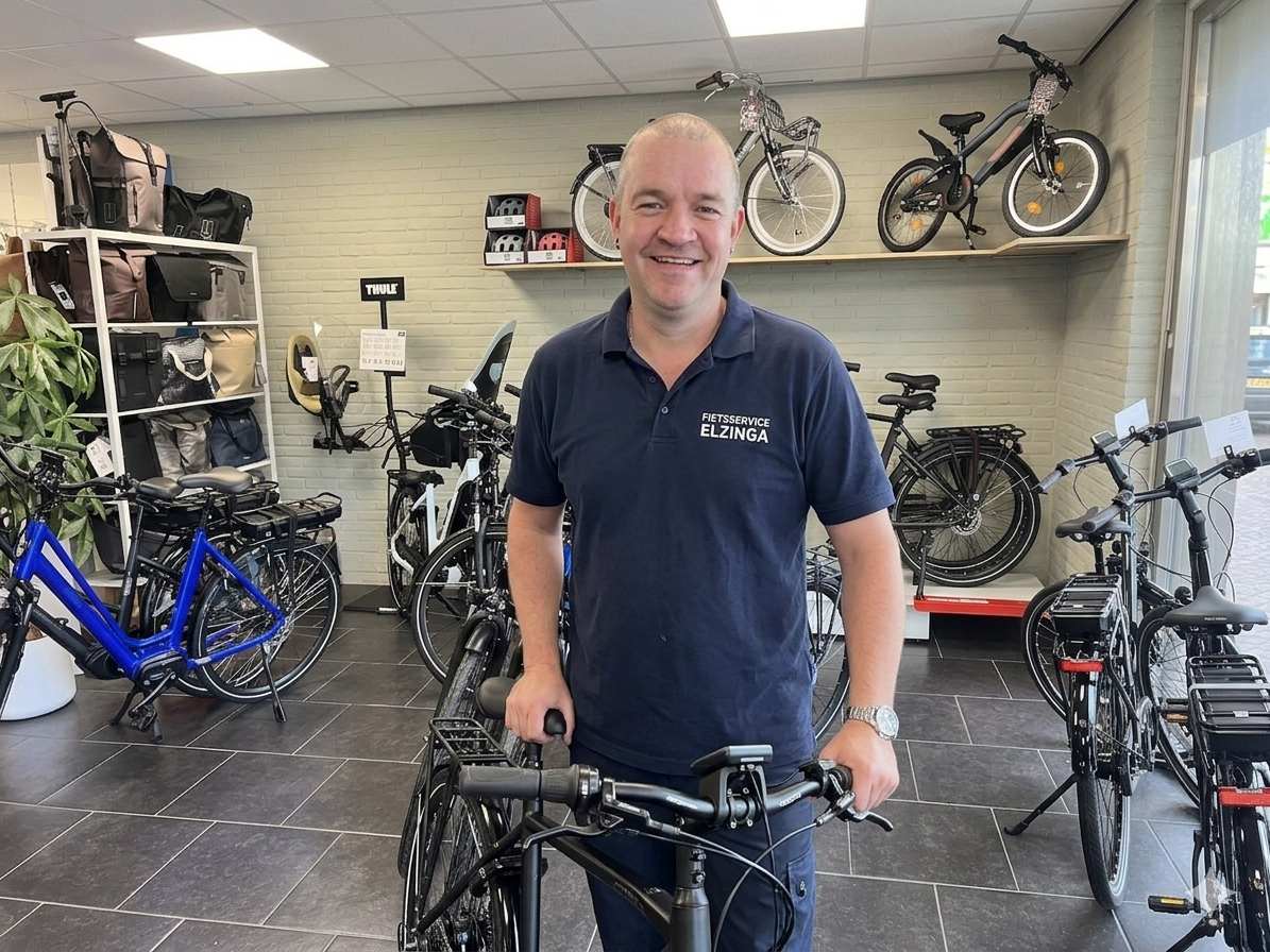 Over ons fietsservice elzinga eigenaar Veenwouden